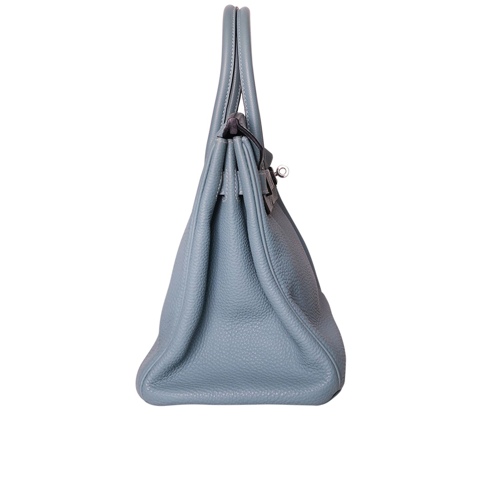 Birkin 30 in Ciel Togo Leather, &pound;11,000, Handbags, Blue, Leather, Side view